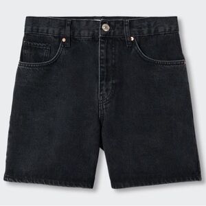 Mango - Straight denim shorts